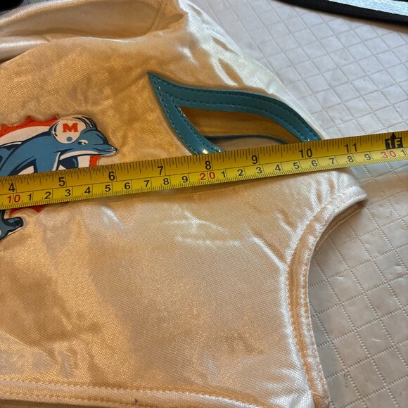 NFL Miami Dolphins Logo Football Team Wrestling Mask with Flaws - Picture 15 of 16